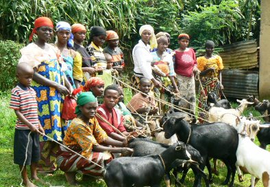 Women and Goats